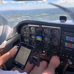 airplane cockpit